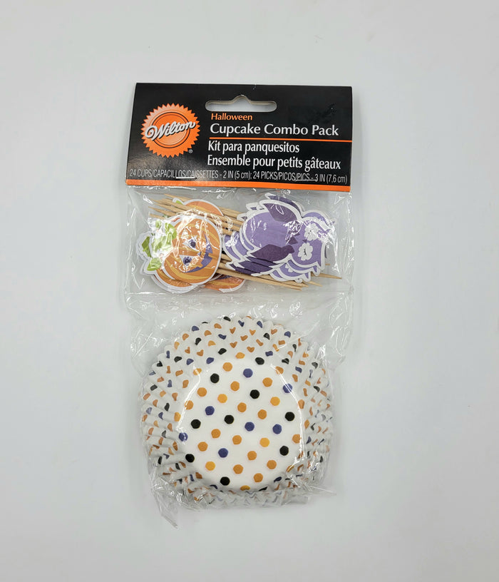 J.Wilton HALLOWEEN DOTS CUPCAKE COMBO