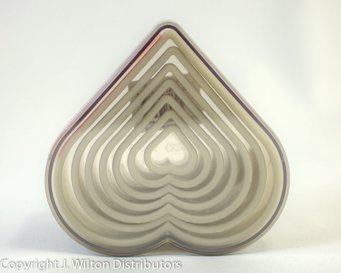 J.Wilton HEART COOKIE CUTTER SET 7PC