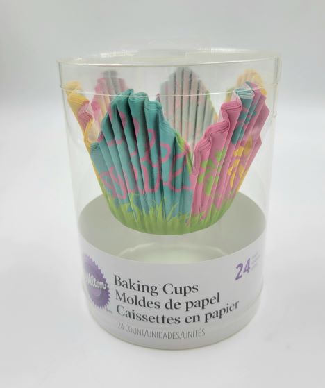 J.Wilton PETAL BAKING CUP STANDARD EASTER EGG 24pc