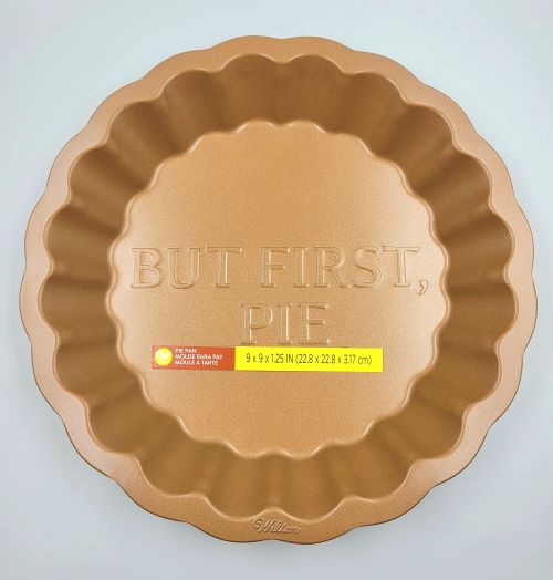 J.Wilton PIE PAN SCALLOP WITH WORDS 1PC