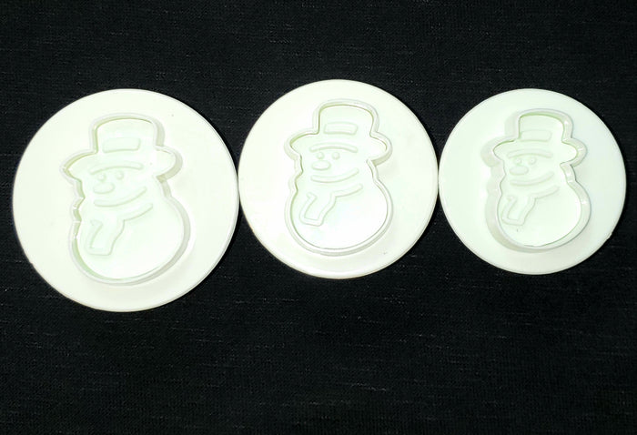J.Wilton PLUNGER CUTTER 3PC. SNOWMAN