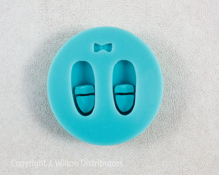 J.Wilton SILICONE MOLD SMALL BABY SHOE