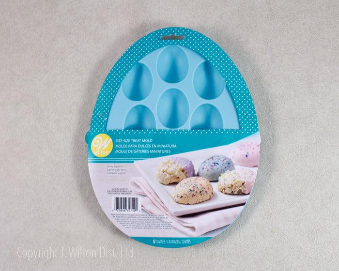 J.Wilton SILICONE TREAT MOLD 12 CAVITY MINI EGG