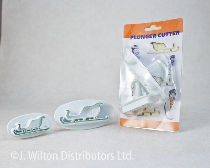 J.Wilton SLEIGH PLUNGER CUTTERS 2PC*
