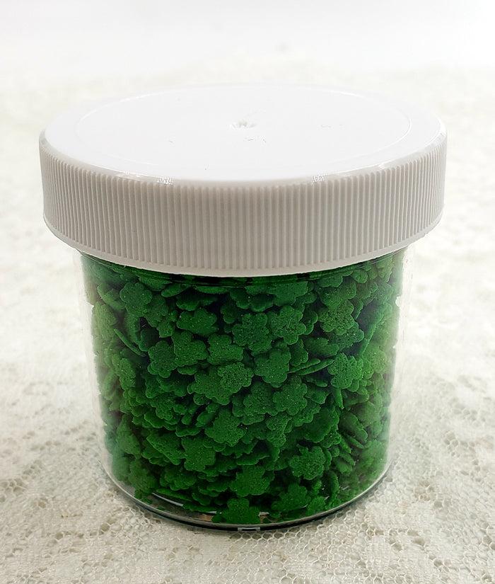 J.Wilton SPRINKLES SHAMROCK SHAPES 50g GREEN