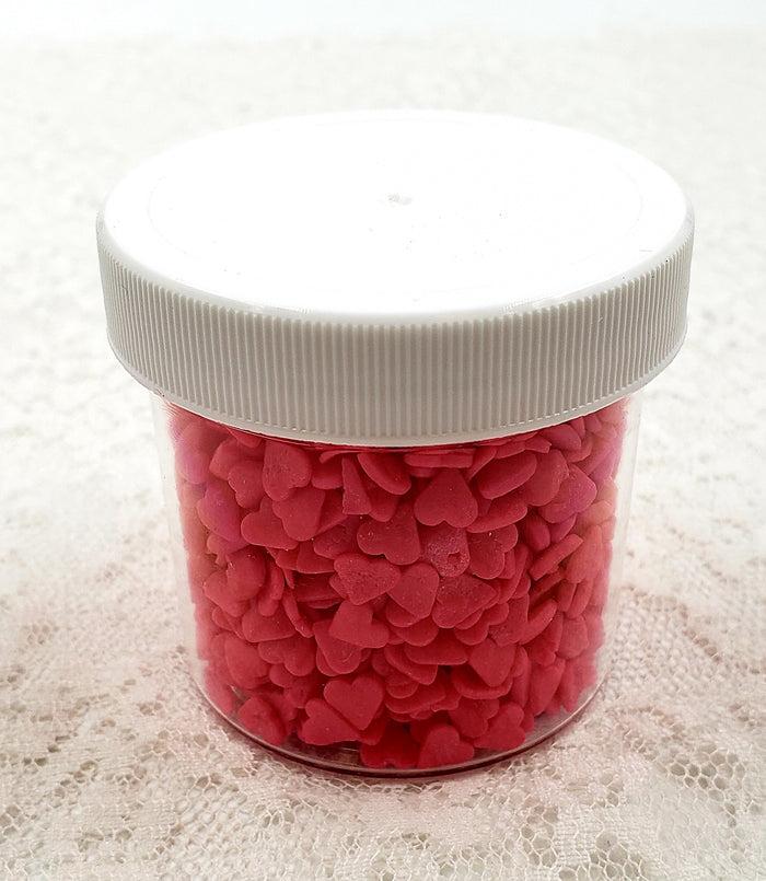 J.Wilton SPRINKLES VALENTINES HEARTS 50g PINK