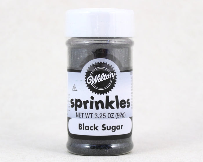 J.Wilton SUGAR SPRINKLES 3OZ. BLACK