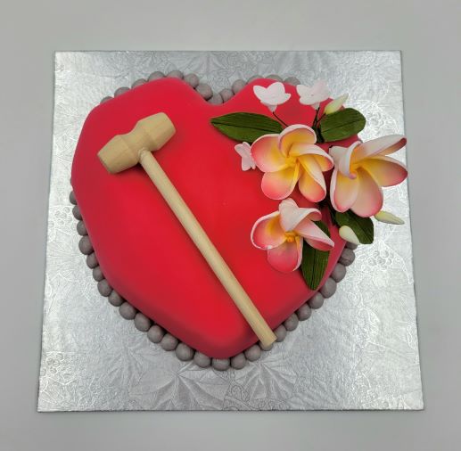 J.Wilton SILICONE MOUSSE MOLD GEOMETRIC HEART APPROX. 7"x6.75" 1PC