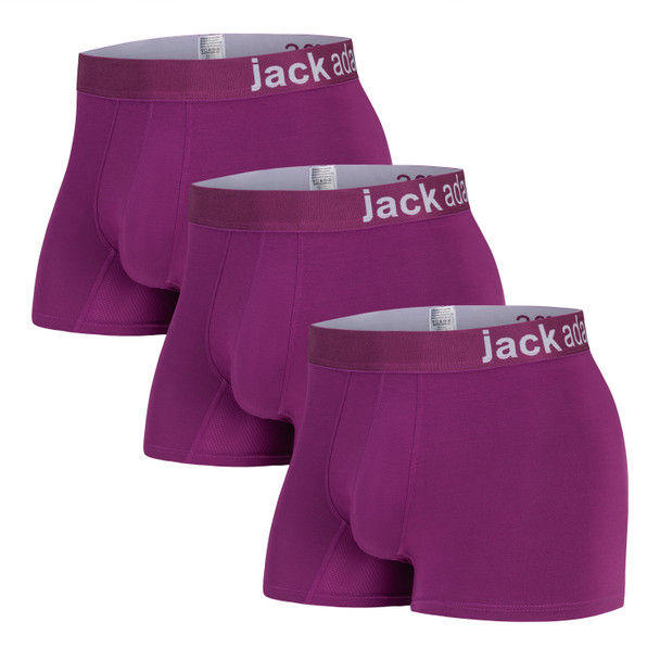 Jack Adams Bamboo Boxer Brief 3 Pack