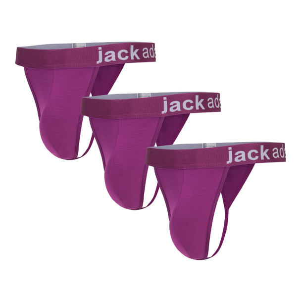 Jack Adams Bamboo Thong 3 Pack