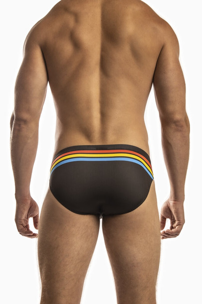 Jack Adams Tri Stripe Low Rise 1" Swimsuit