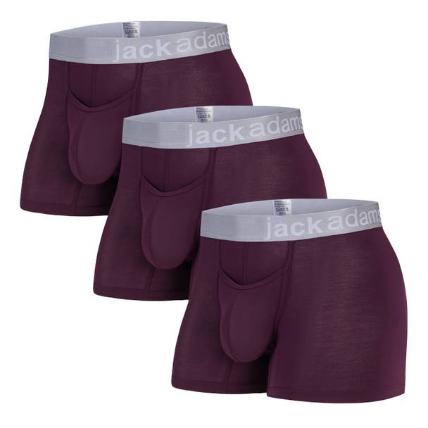 Jack Adams Zen Modal Boxer Brief 3 Pack