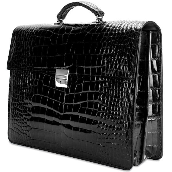 Jack Georges American Alligator Executive Briefcase #AL422