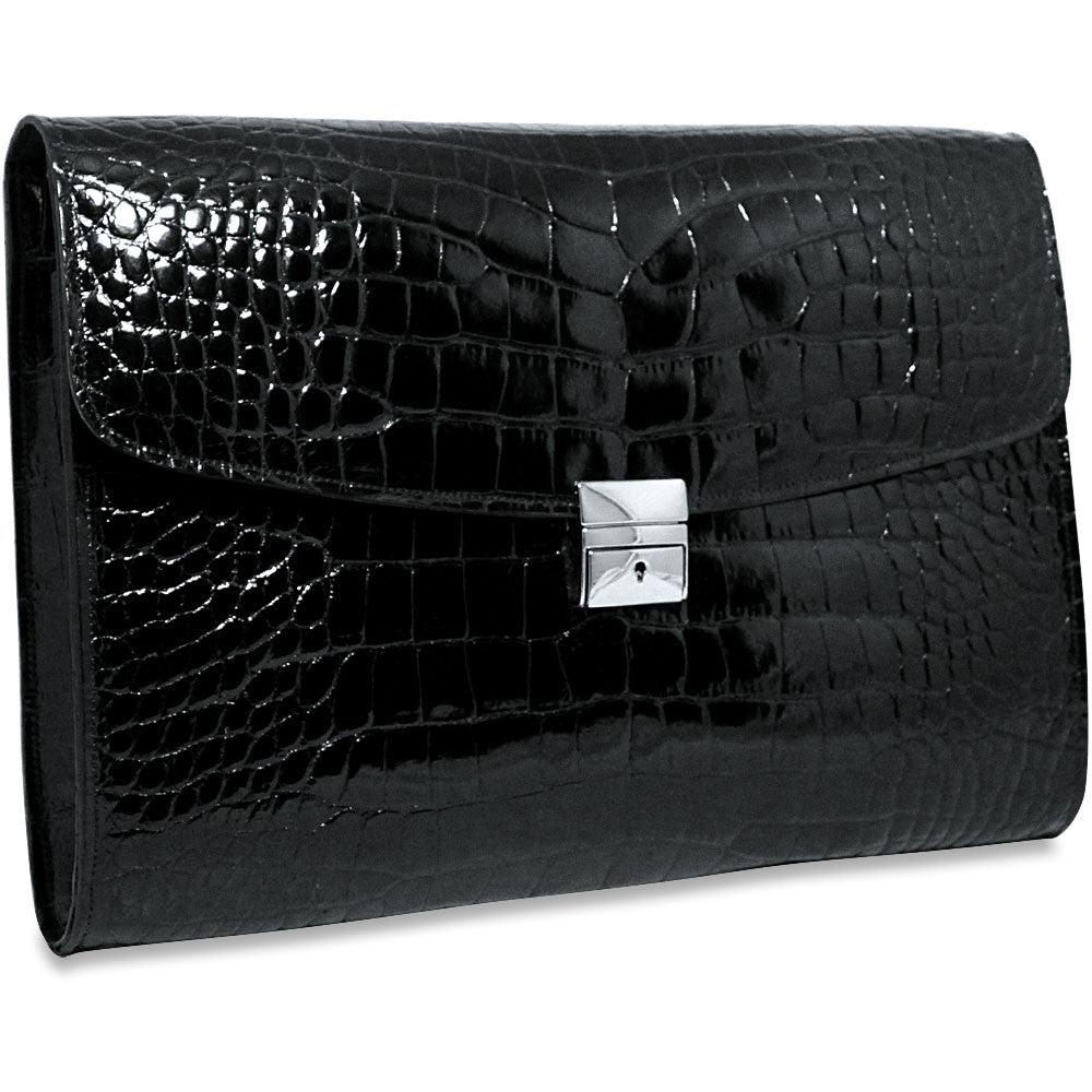 Jack Georges American Alligator Underarm Leather Case #AL001