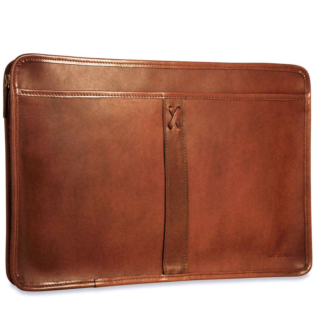 Jack Georges Belmont Leather Underarm Portfolio #B2252