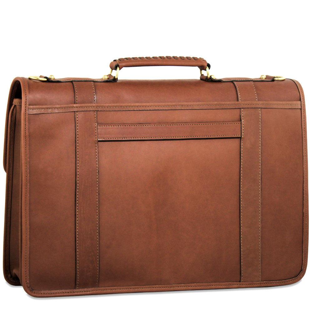 Jack Georges Belmont Professional FlapOver Briefcase #B2462