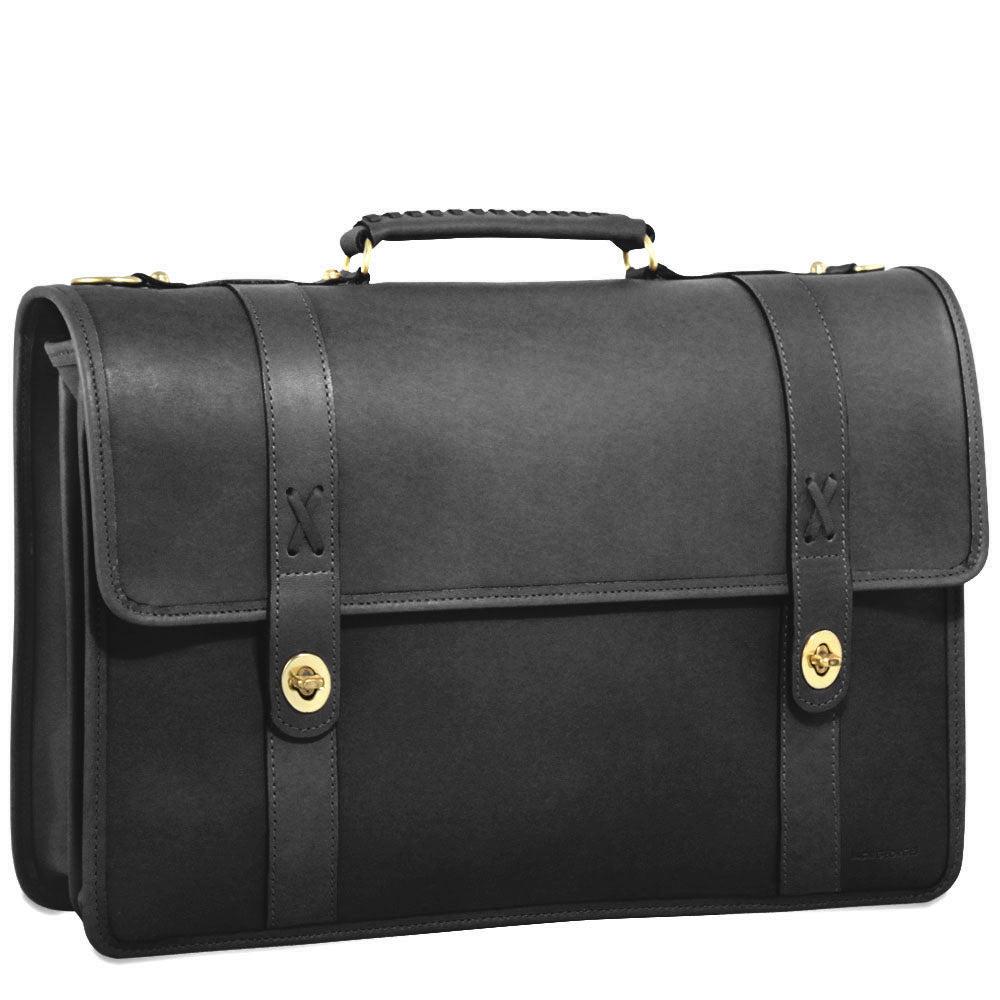 Jack Georges Belmont Professional FlapOver Briefcase #B2462