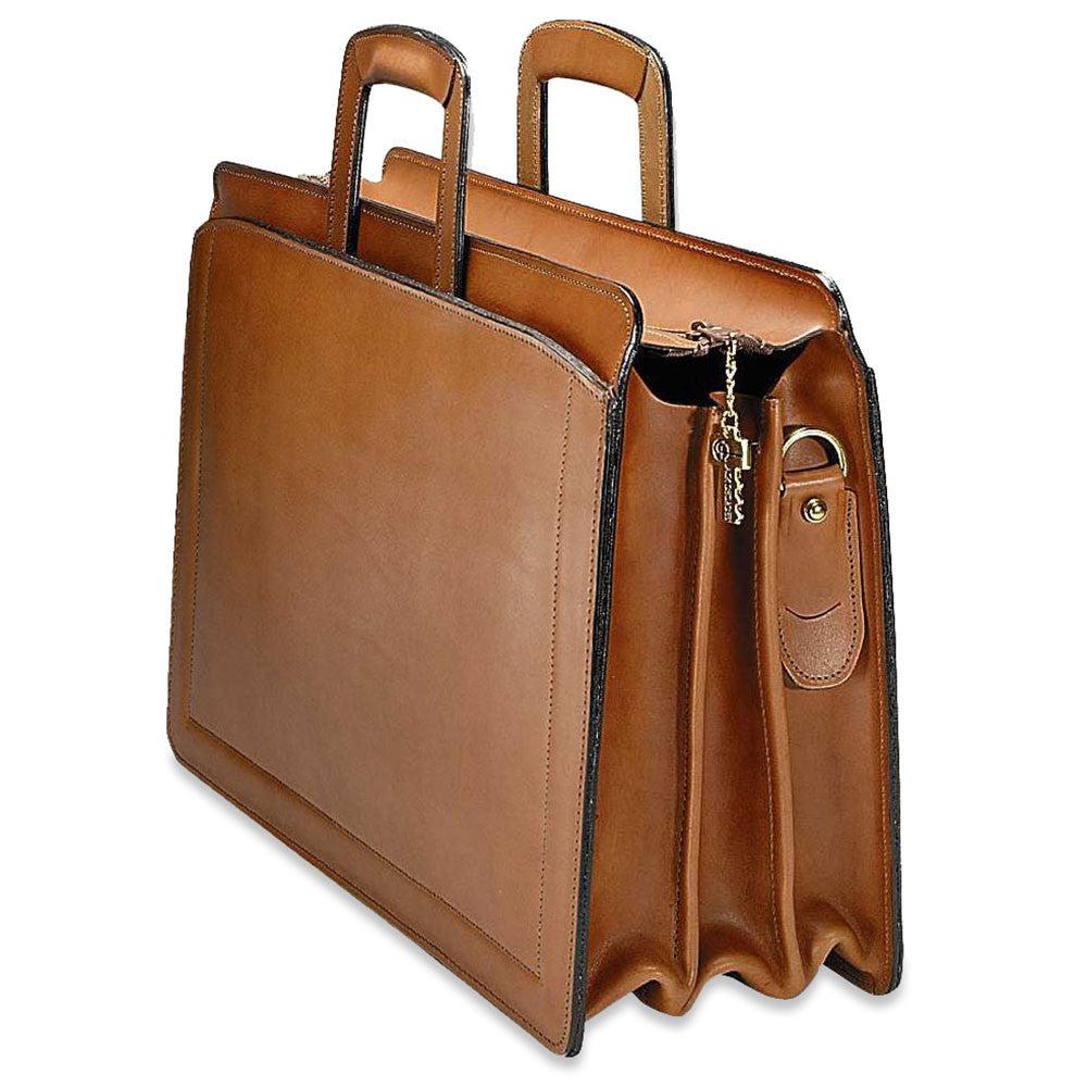 Jack Georges Belting Leather Professional Briefcase #9002