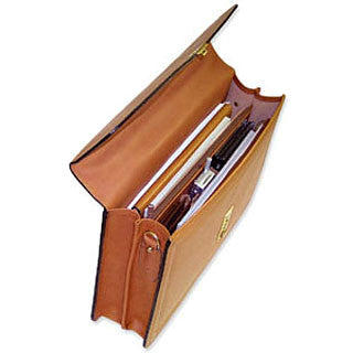 Jack Georges Belting Slim Combination Lock Briefcase #9003