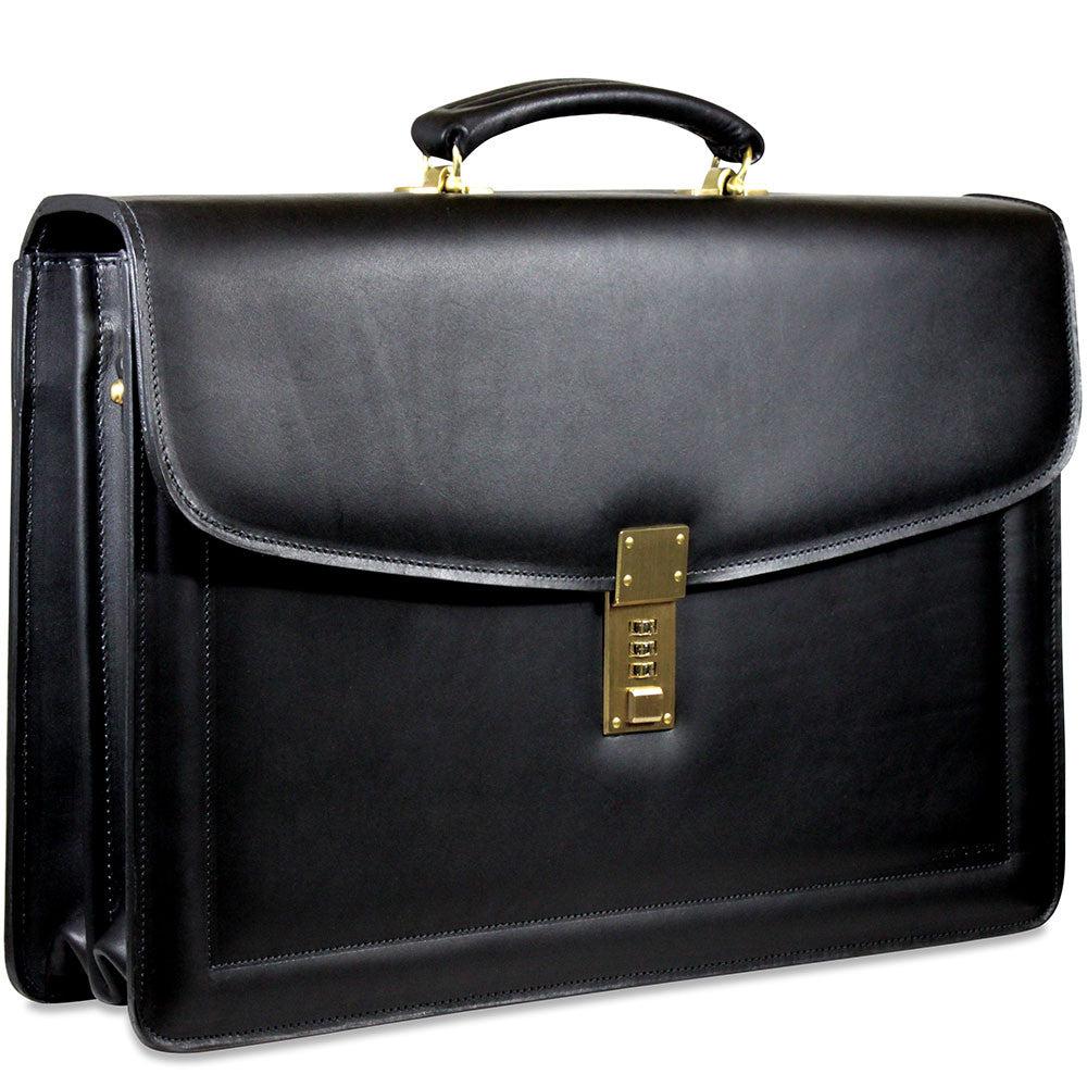 Jack Georges Belting Slim Combination Lock Briefcase #9003