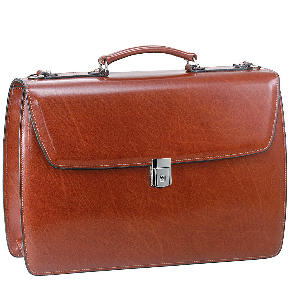 Jack Georges Elements Executive Leather Briefcase #4403