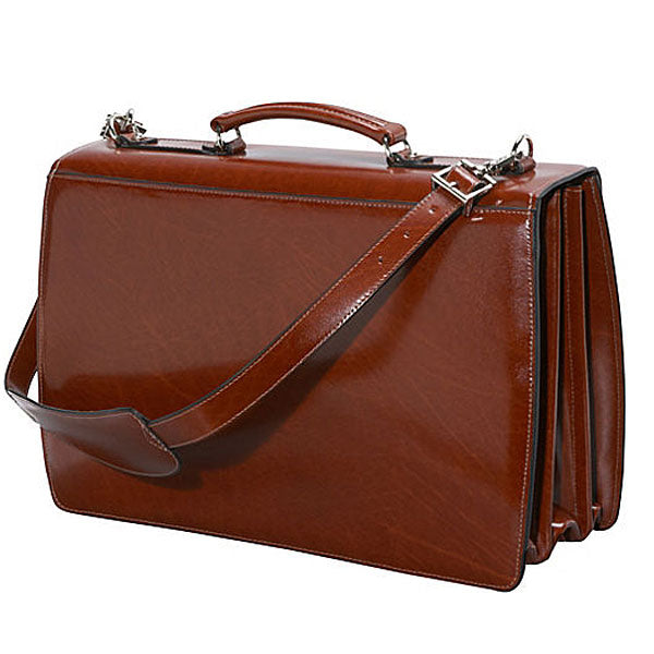 Jack Georges Elements Executive Leather Briefcase #4403
