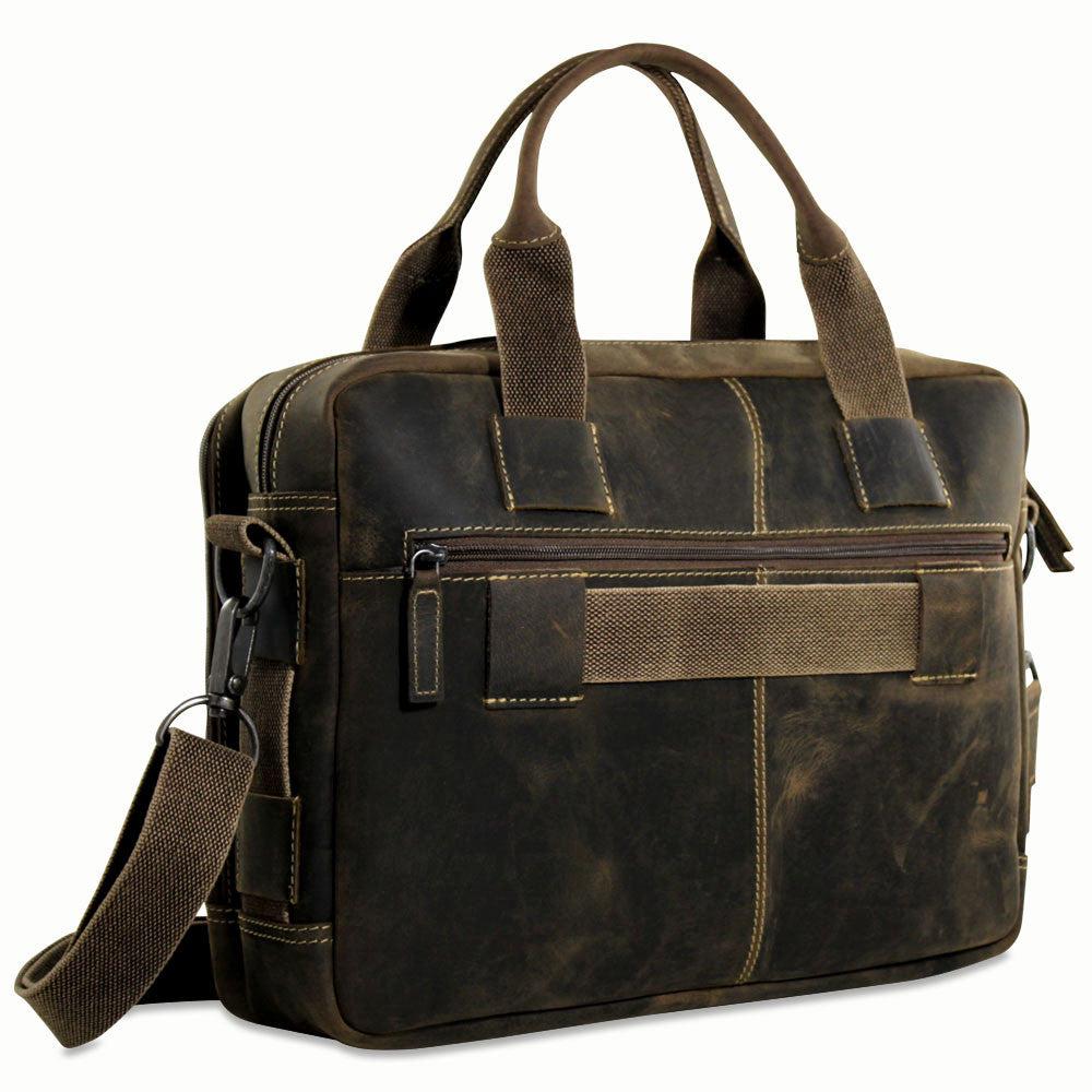 Jack Georges Arizona Zippered Briefcase #A4230