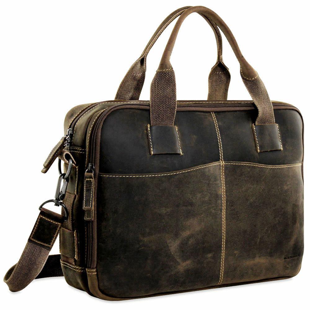 Jack Georges Arizona Zippered Briefcase #A4230