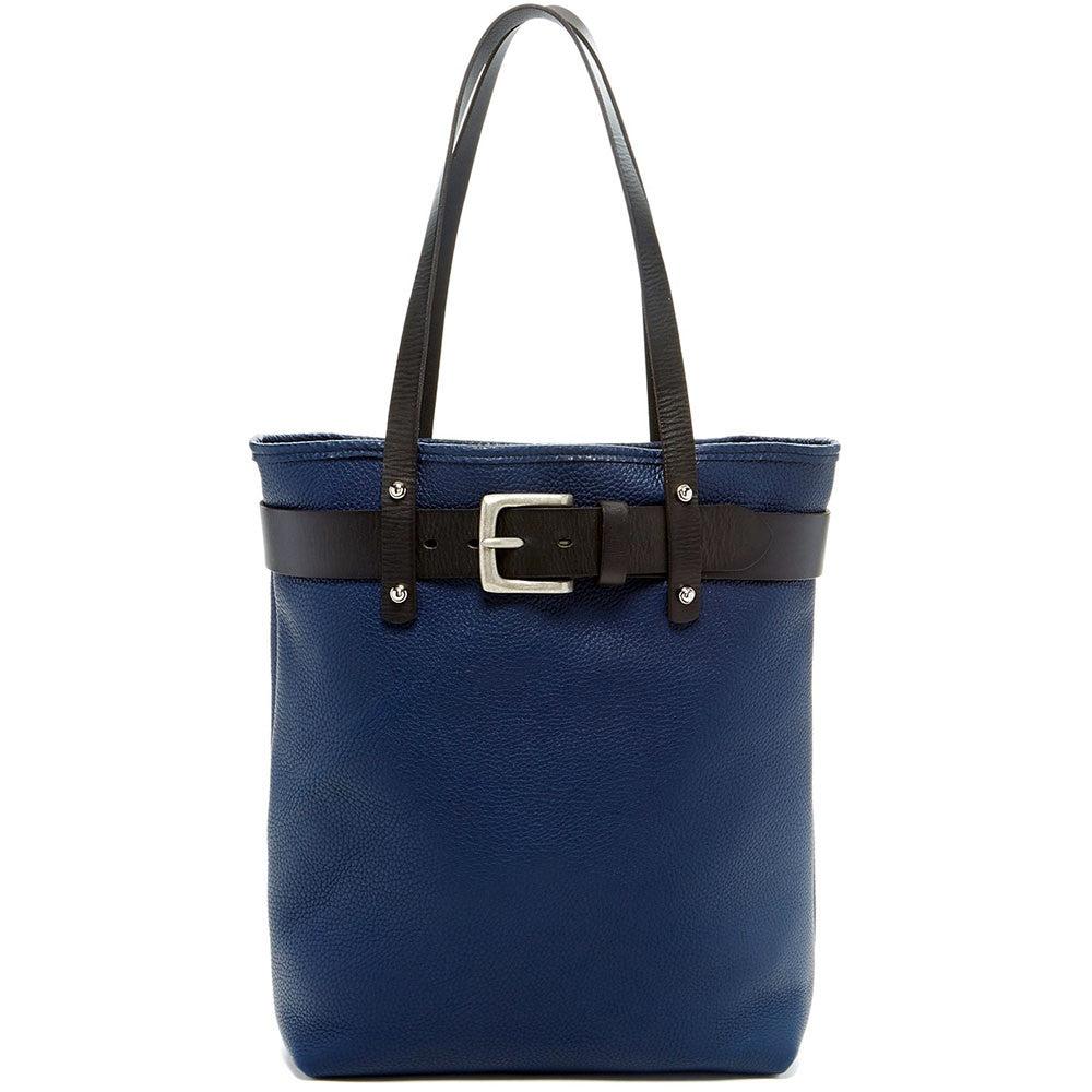 Jack Georges Belmont Open Leather Tote Bag #B2971