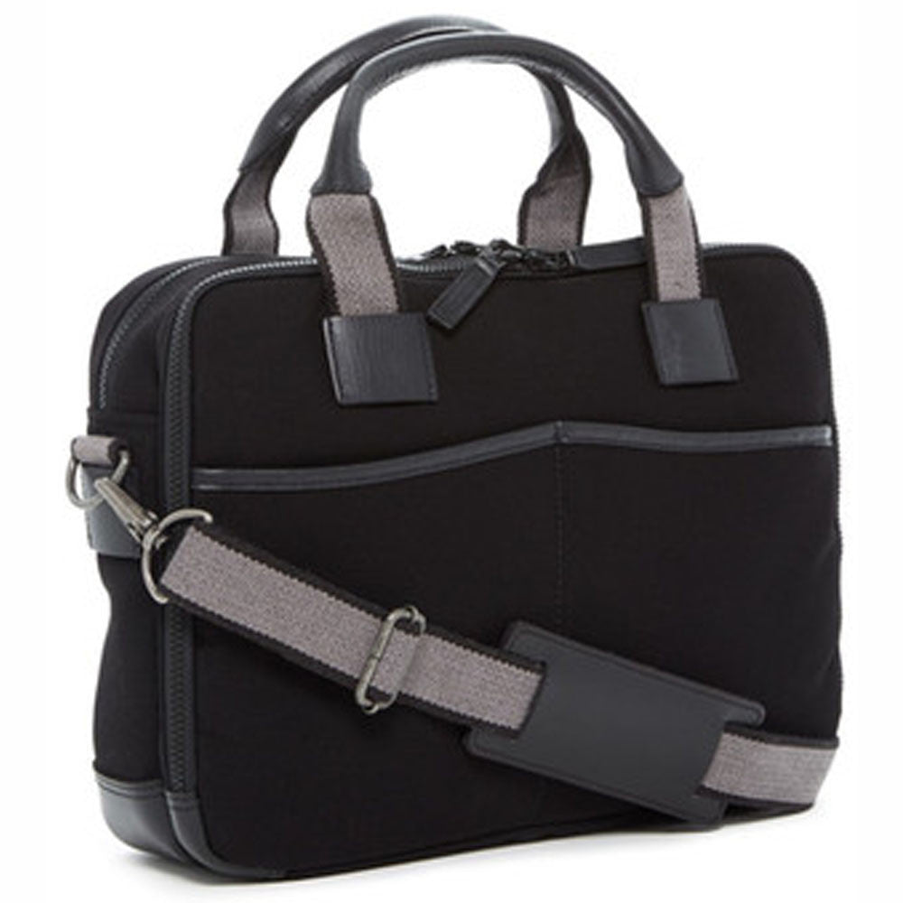 Jack Georges Canvas Zippered Briefcase #CV230