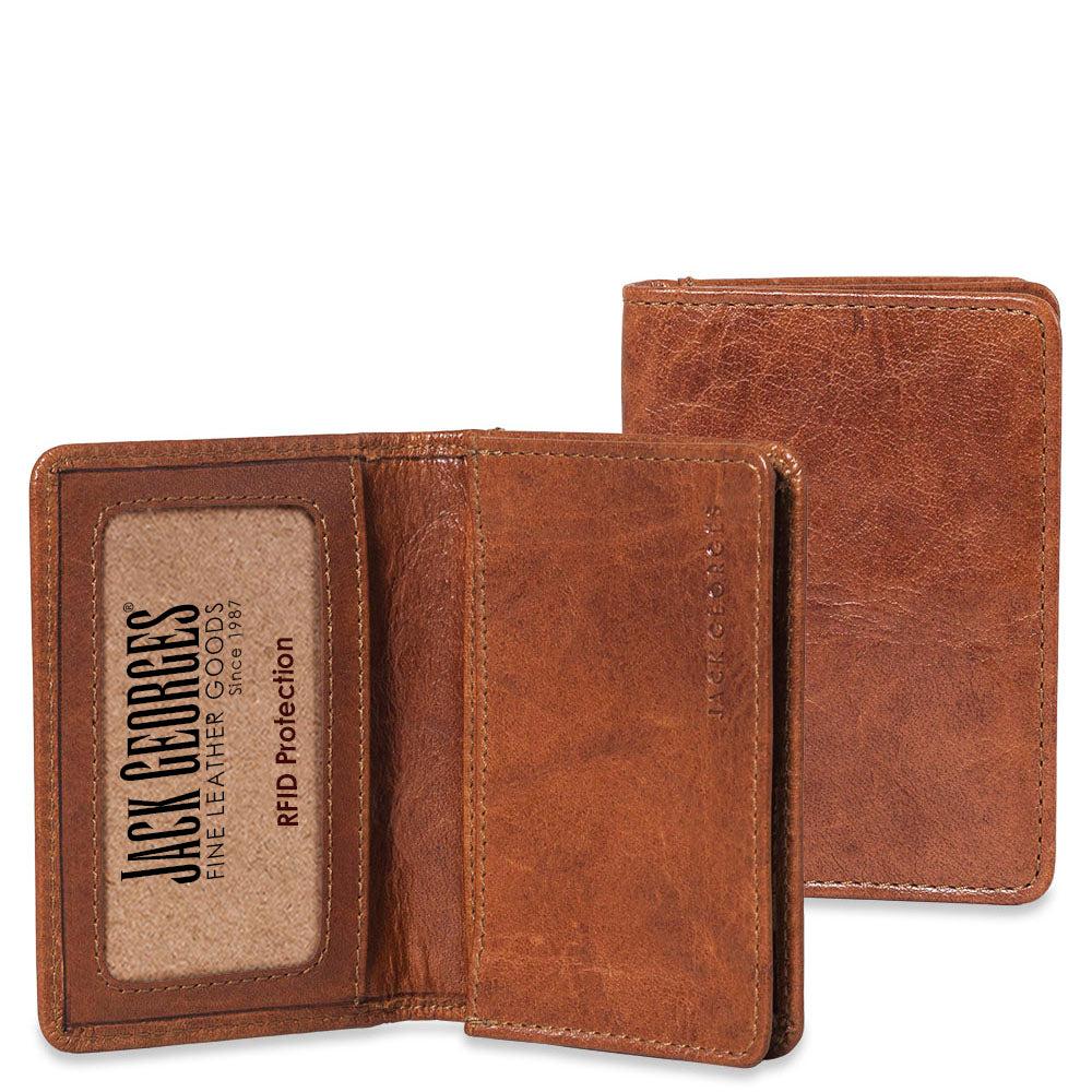Jack Georges Card Holder Wallet #7306