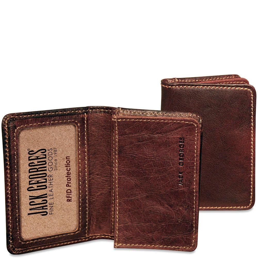 Jack Georges Card Holder Wallet #7306