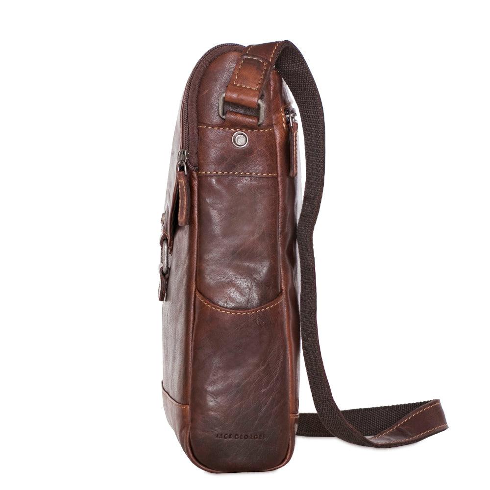 Jack Georges Crossbody Messenger & Wine Bag #7513