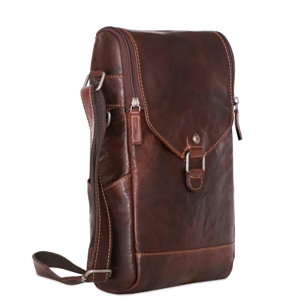 Jack Georges Crossbody Messenger & Wine Bag #7513