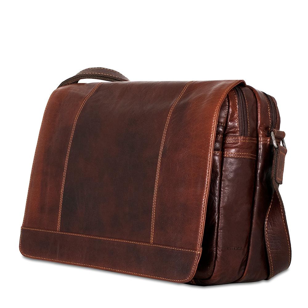 Jack Georges Large Travel Messenger Bag #7325