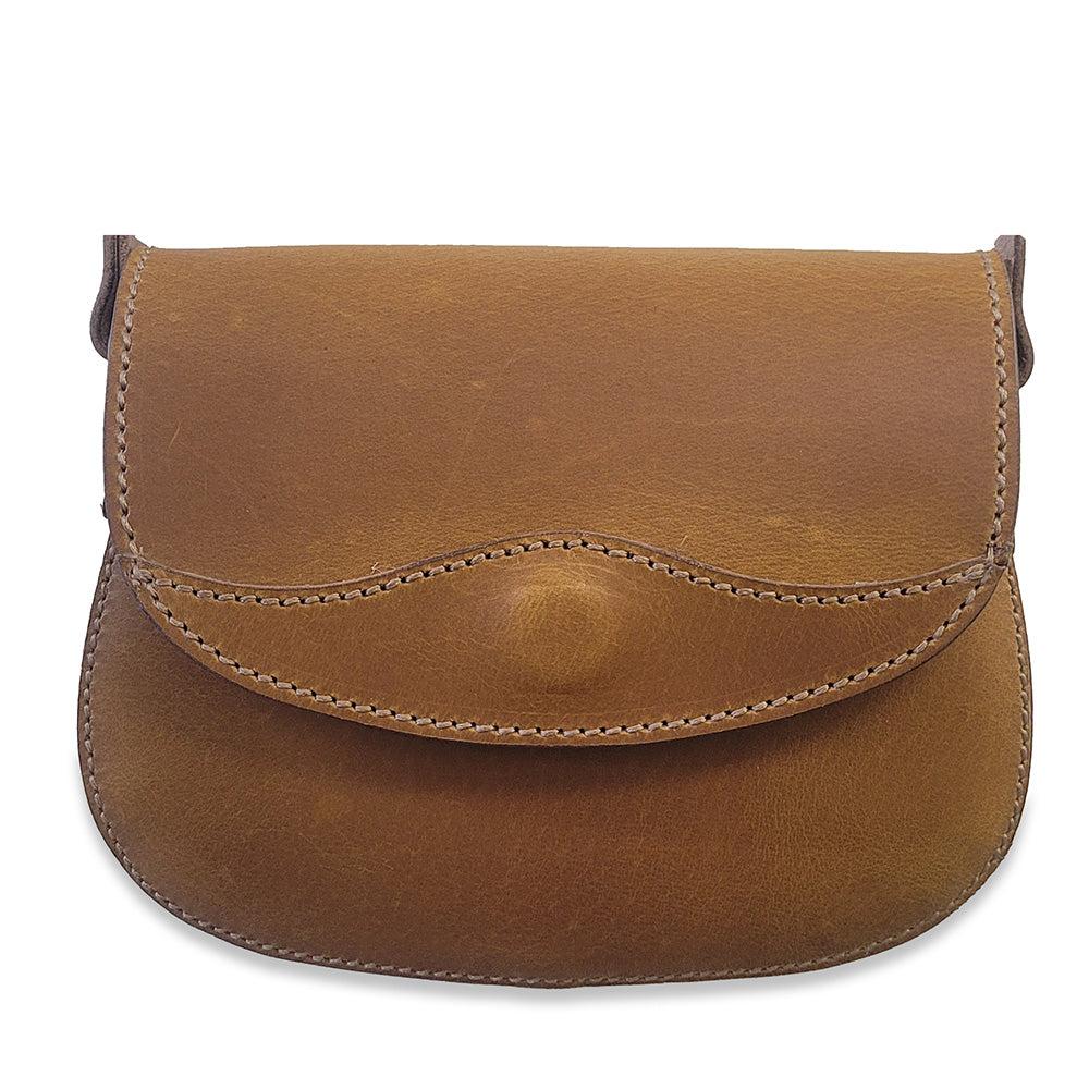 Jack Georges Saddle Small Handbag Sample