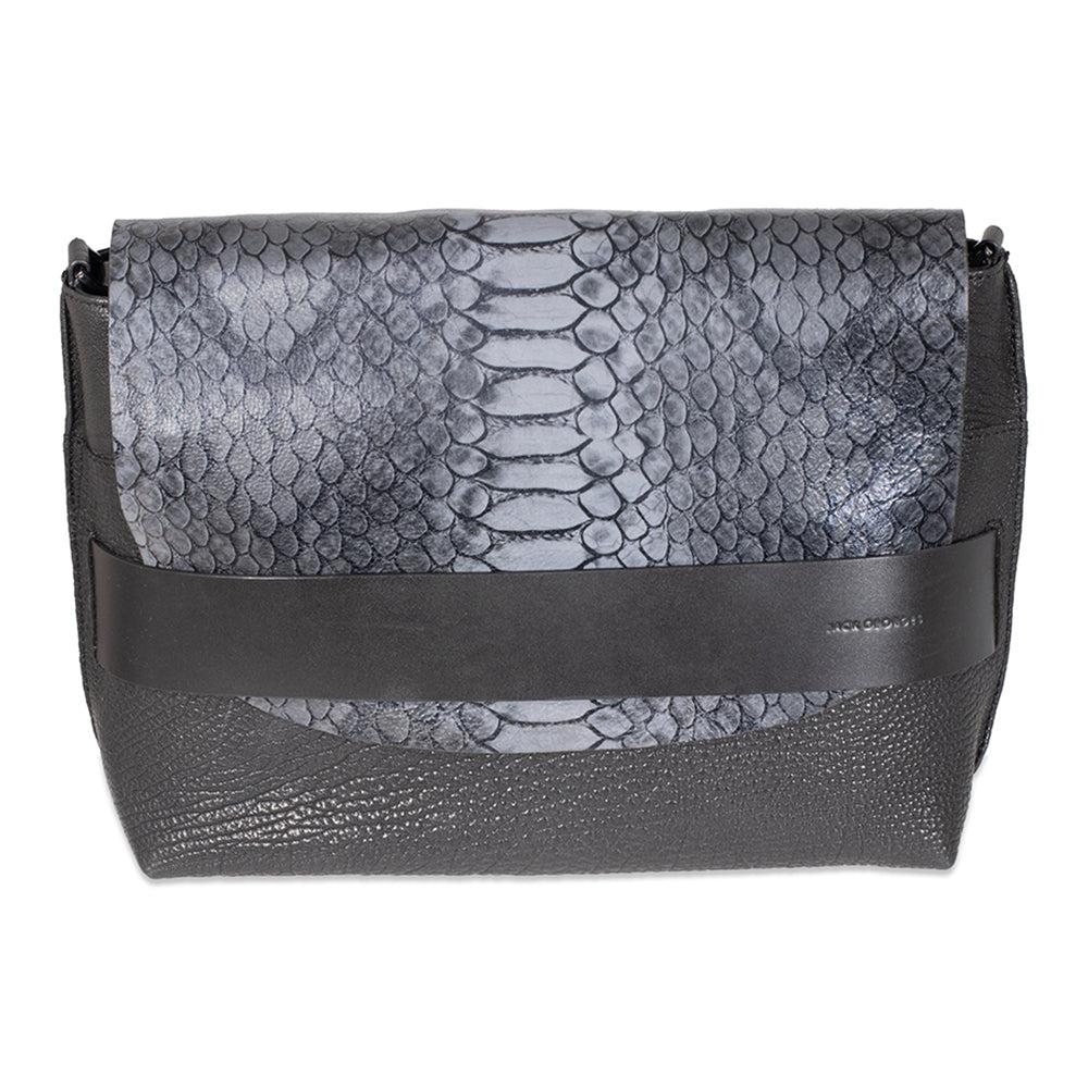 Jack Georges Shrunken Buffalo Crossbody Sample