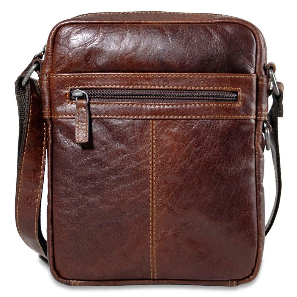 Jack Georges Slim Zippered Crossbody #7203