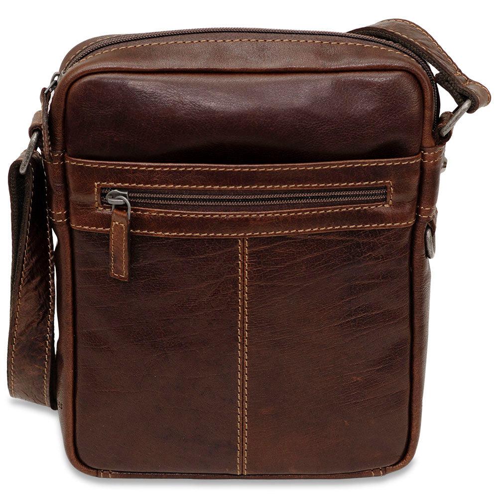Jack Georges Slim Zippered Crossbody #7203