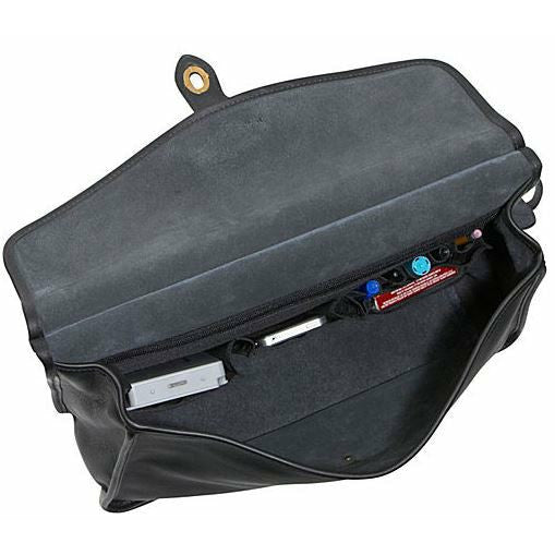 Jack Georges University Slim Dowel Briefcase #2452