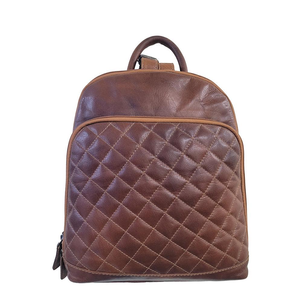 Jack Georges Voyager Quilted Small Backpack Sample