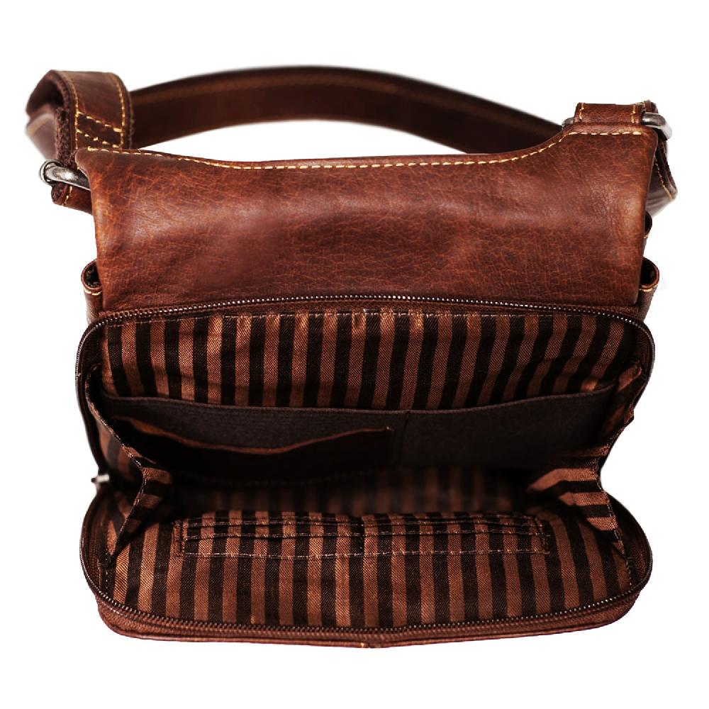 Jack Georges Voyager Slim Crossbody Bag Sample