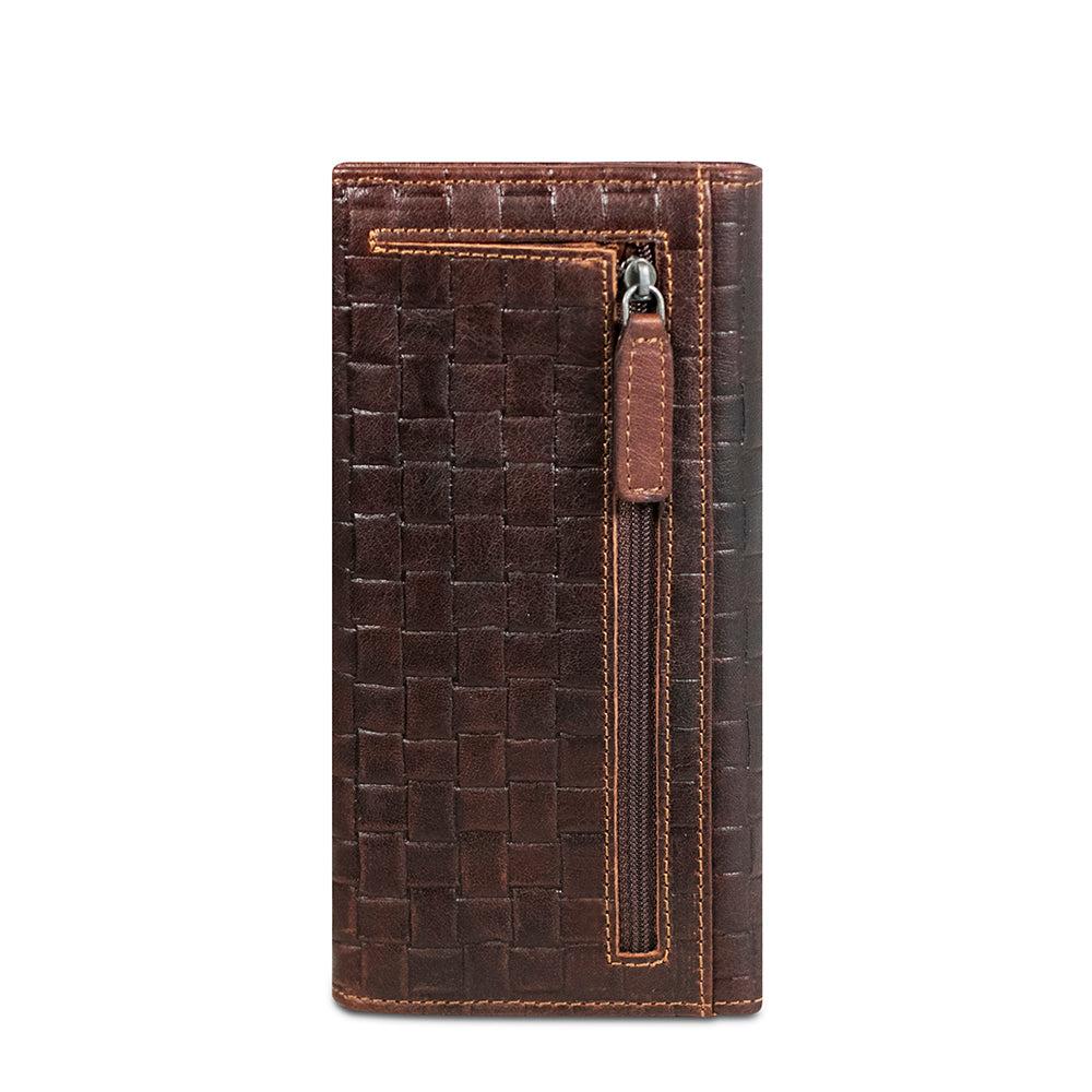 Jack Georges Woven Clutch Wallet #WF726