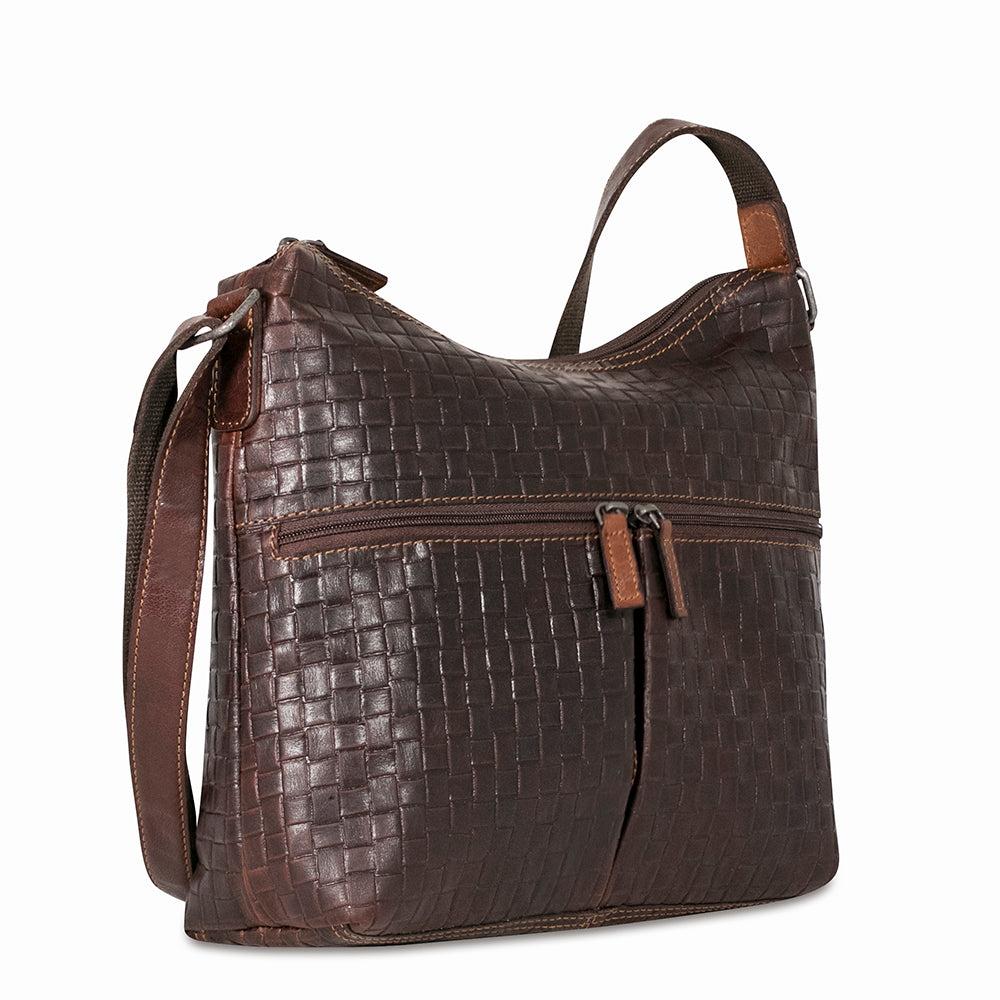 Jack Georges Woven Hobo Bag #WF814