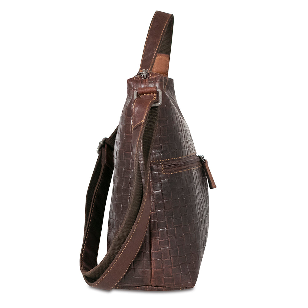 Jack Georges Woven Hobo Bag #WF814