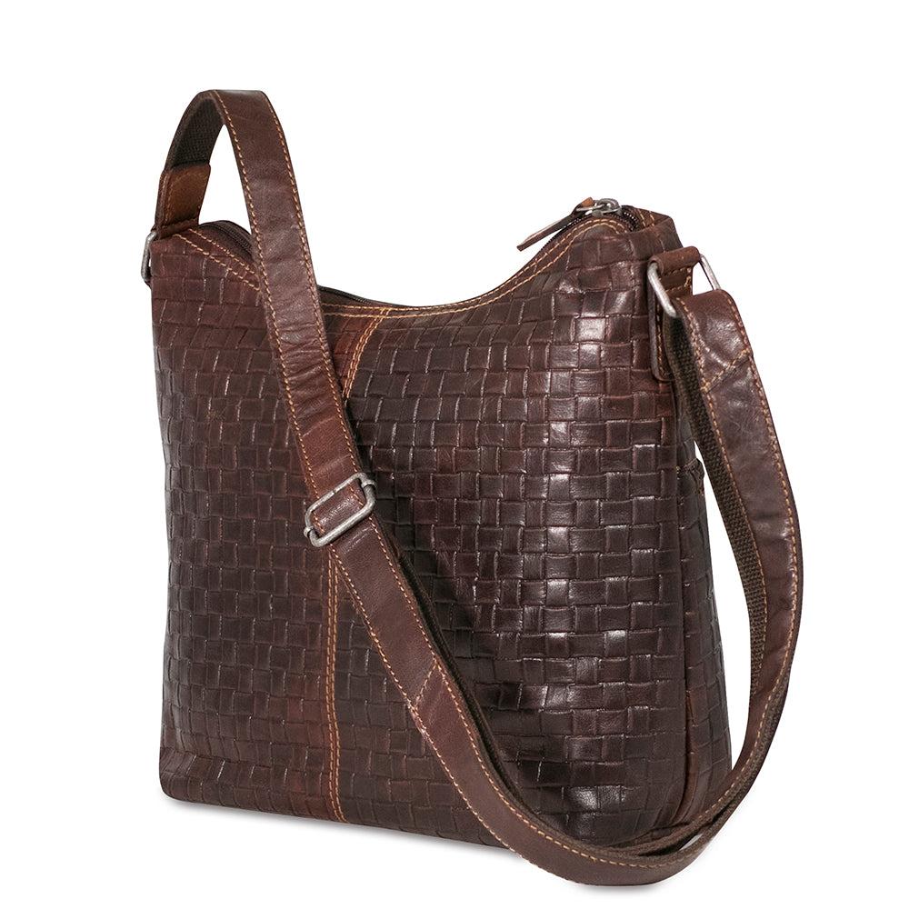 Jack Georges Woven Hobo Bag #WF814