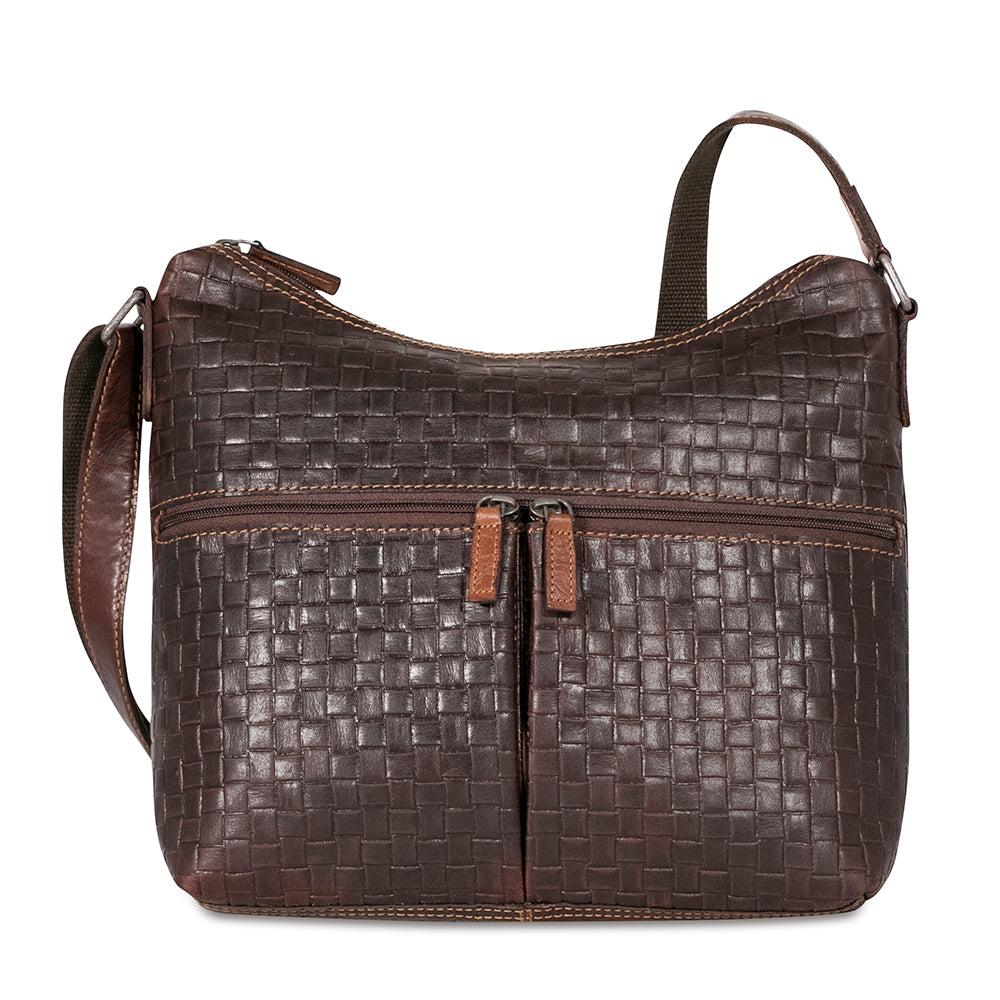 Jack Georges Woven Hobo Bag #WF814