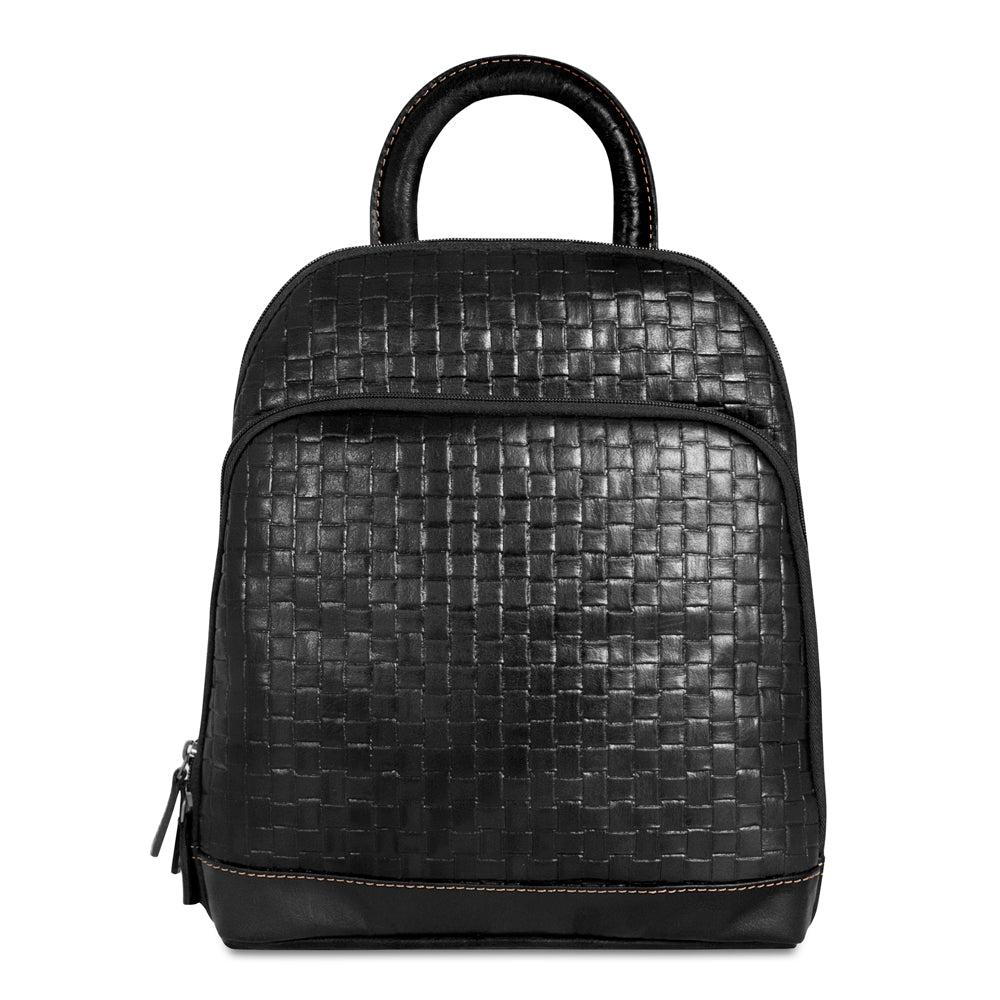 Jack Georges Woven Small Backpack #WF835