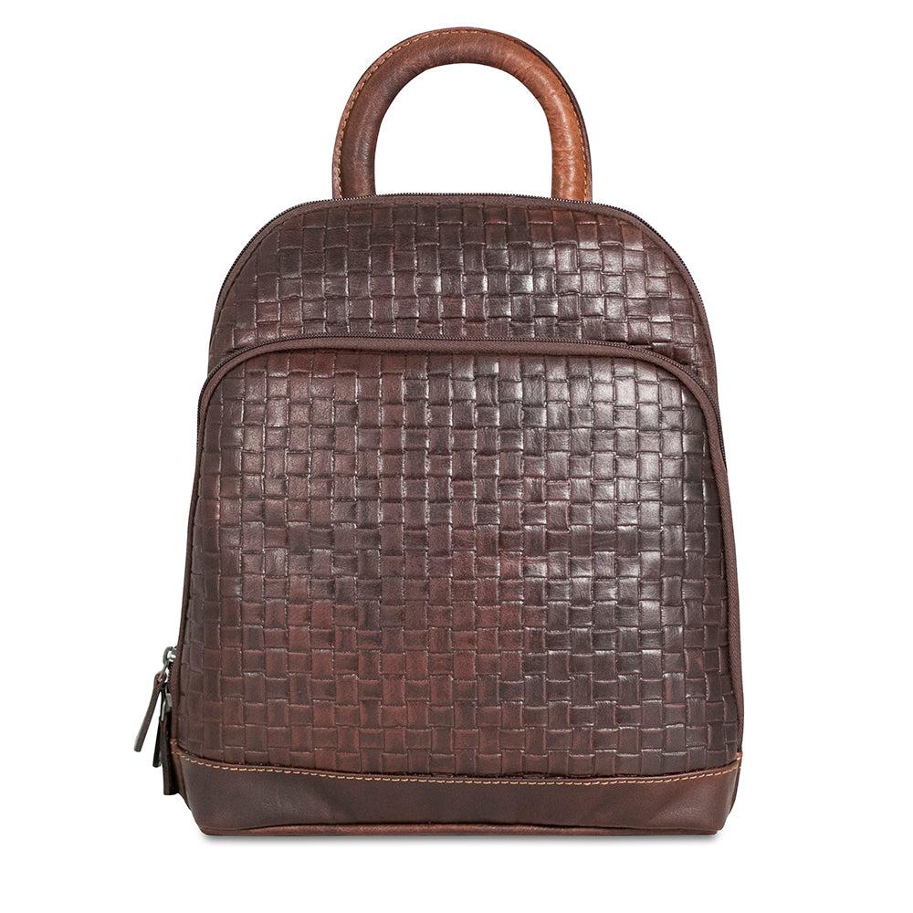Jack Georges Woven Small Backpack #WF835