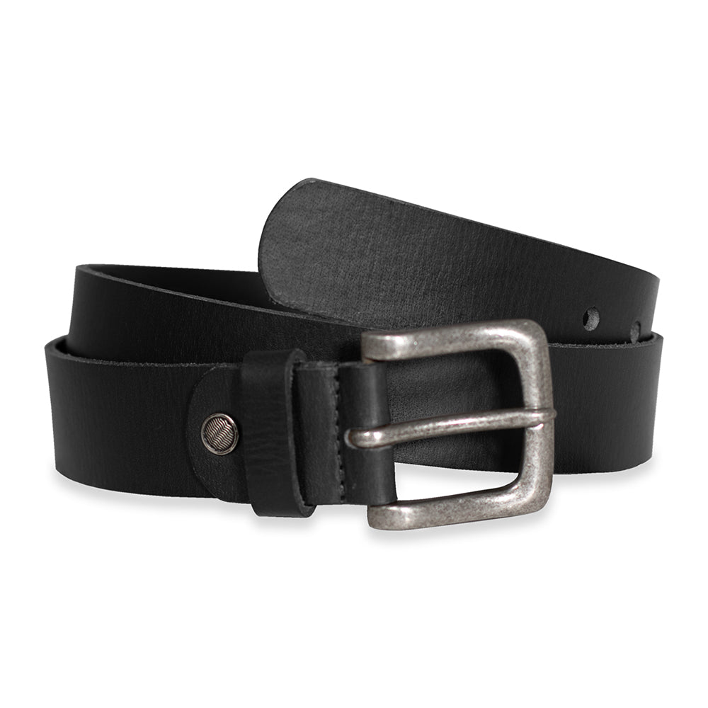 Jack Georges Leather Jeans Belt #B150 1 1/2" Wide Black